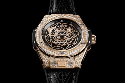 hublot sang bleu king gold pavé|Big Bang Sang Bleu King Gold Pavé 39 mm .